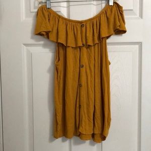 Off the shoulder top